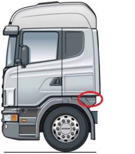 Scania - Ön tekerlek